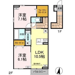 HICO Ⅰの物件間取画像